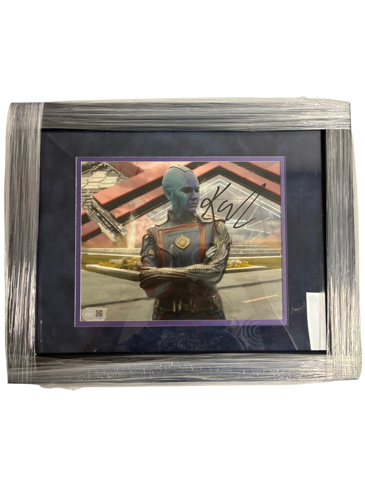 Karen Gillan Signed Autographed Nebula Guardians 8x10 Custom Framed Photo SWAU