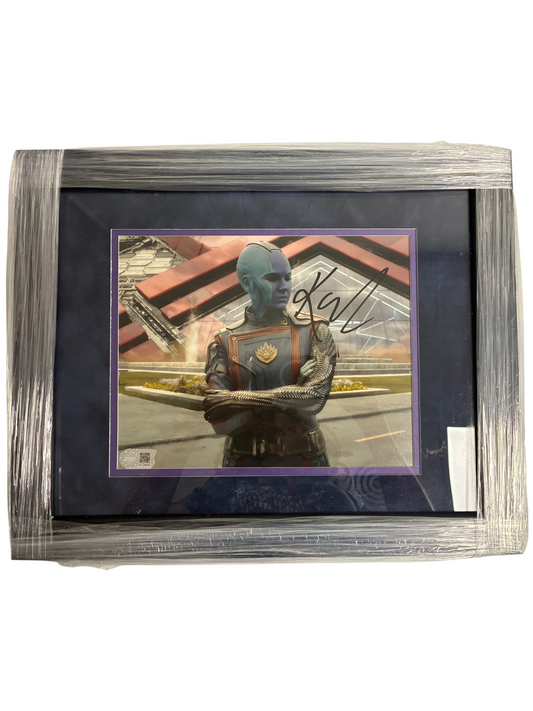 Karen Gillan Signed Autographed Nebula Guardians 8x10 Custom Framed Photo SWAU
