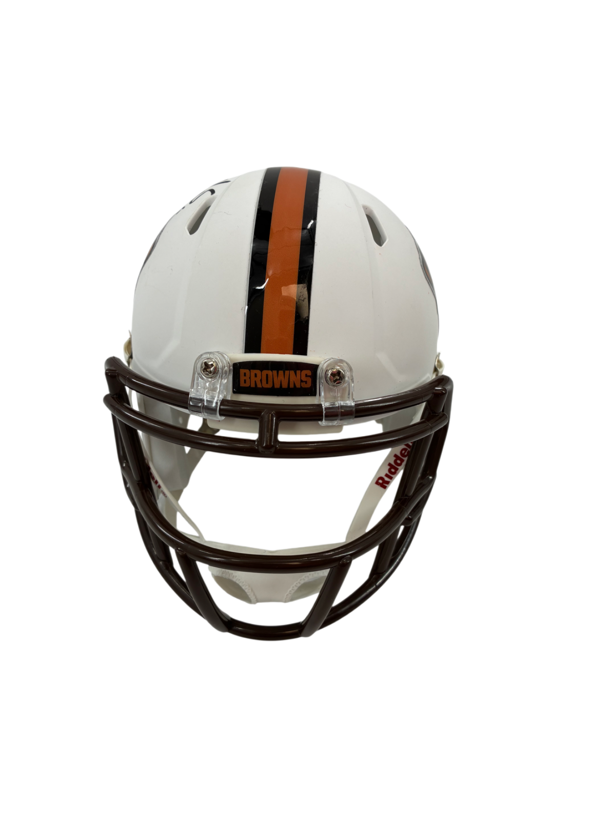 Joe Flacco Signed Autographed Browns Mini Helmet 5 Star Certified