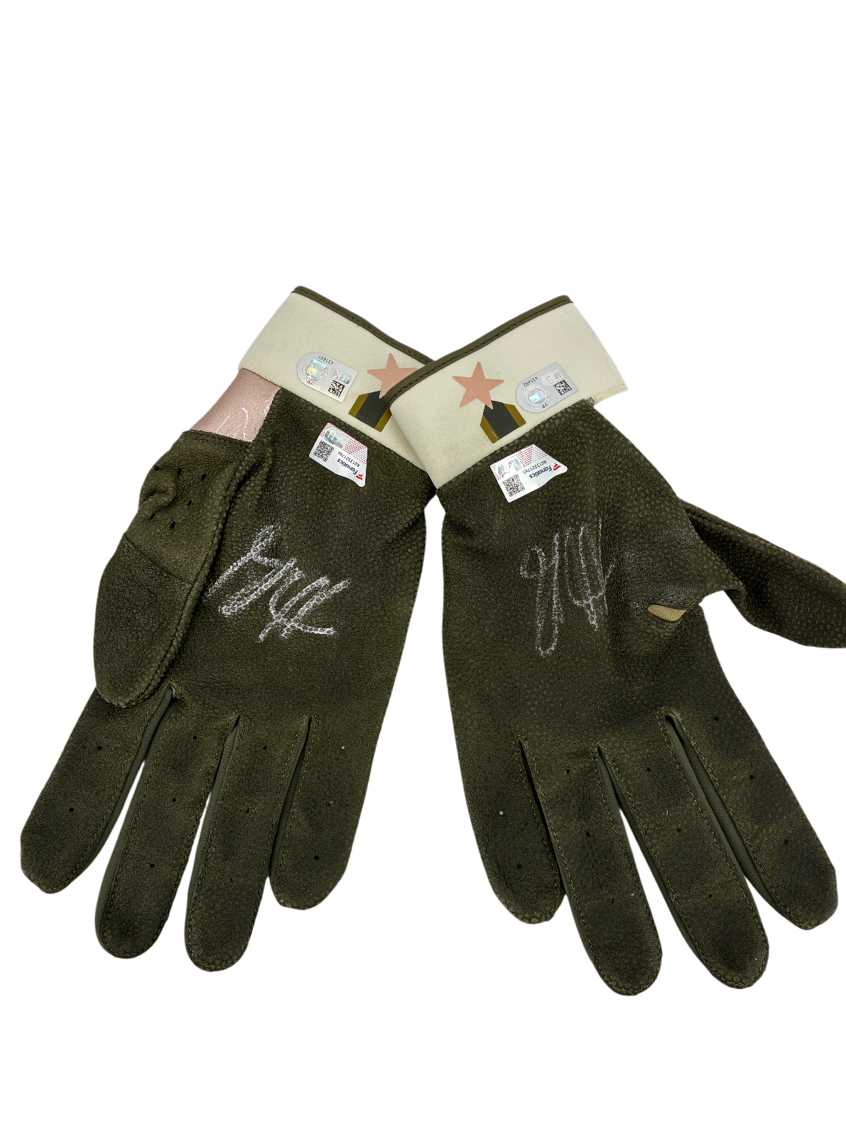 Anthony Rizzo Signed Autographed Yankees 2024 Game Used Batting Gloves Fanatics