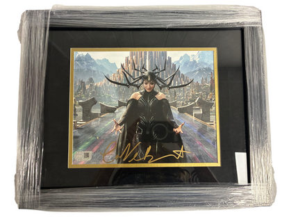 Cate Blanchett  Signed Autographed Custom Framed 8x10 Thor Ragnorak Hela SWAU