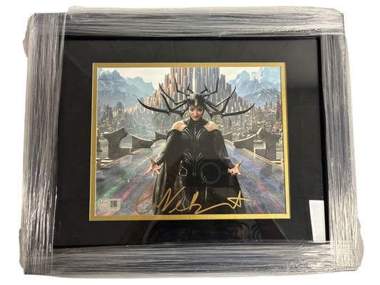 Cate Blanchett  Signed Autographed Custom Framed 8x10 Thor Ragnorak Hela SWAU