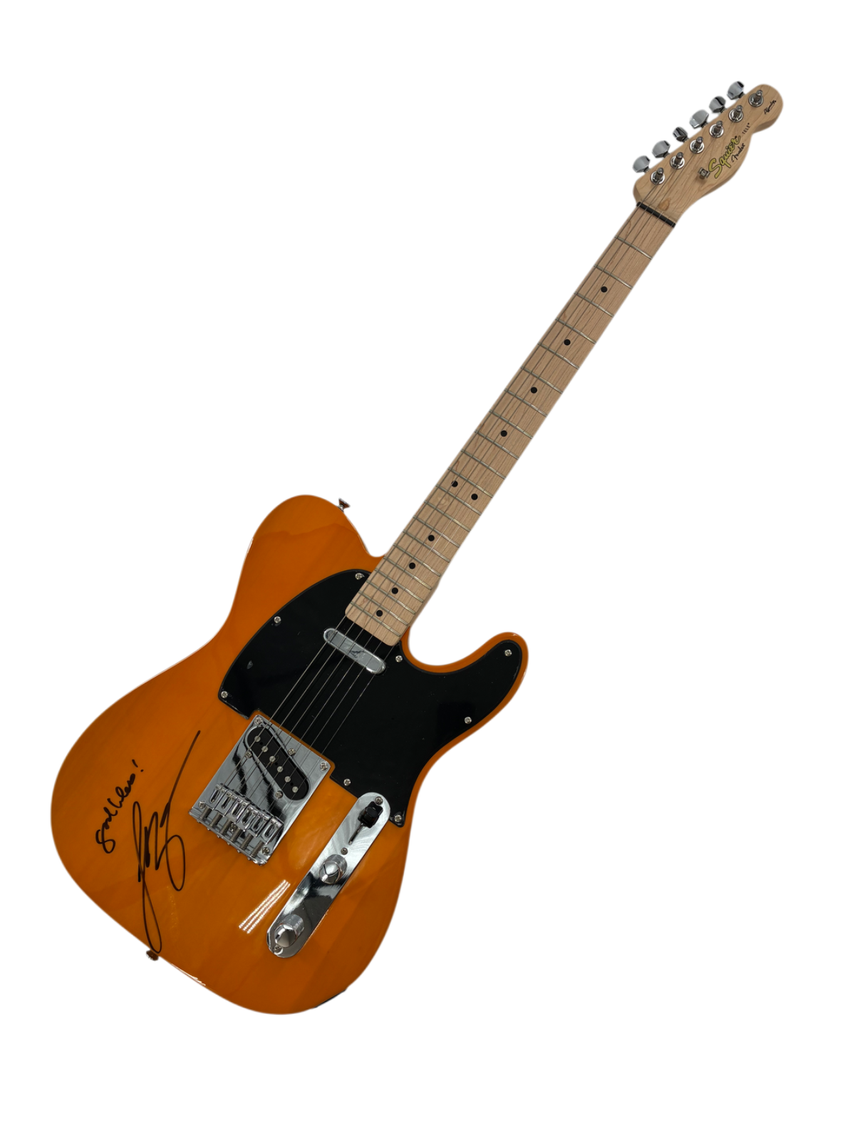Luke Bryan Signed Autographed Inscribed Guitar BAS COA