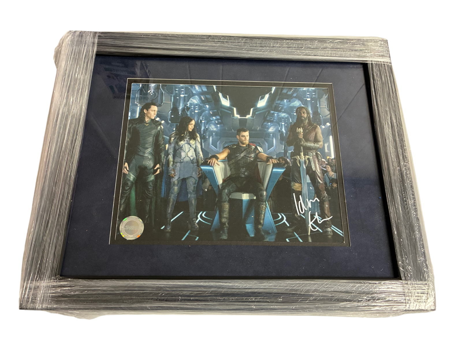 Idris Elba Signed Autographed Heimdall Custom Framed 8x10 Photo SWAU