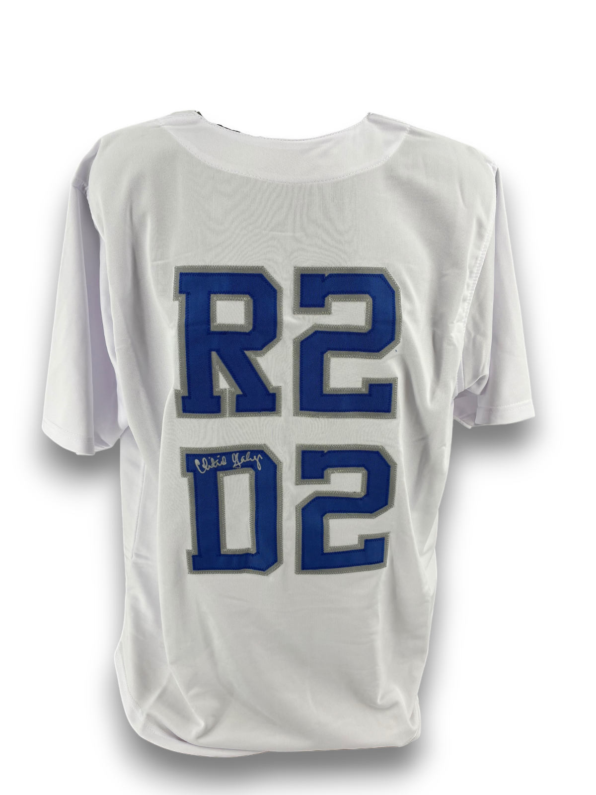 Christine Galey Signed Autographed R2D2 Custom Jersey Prime Time Witness