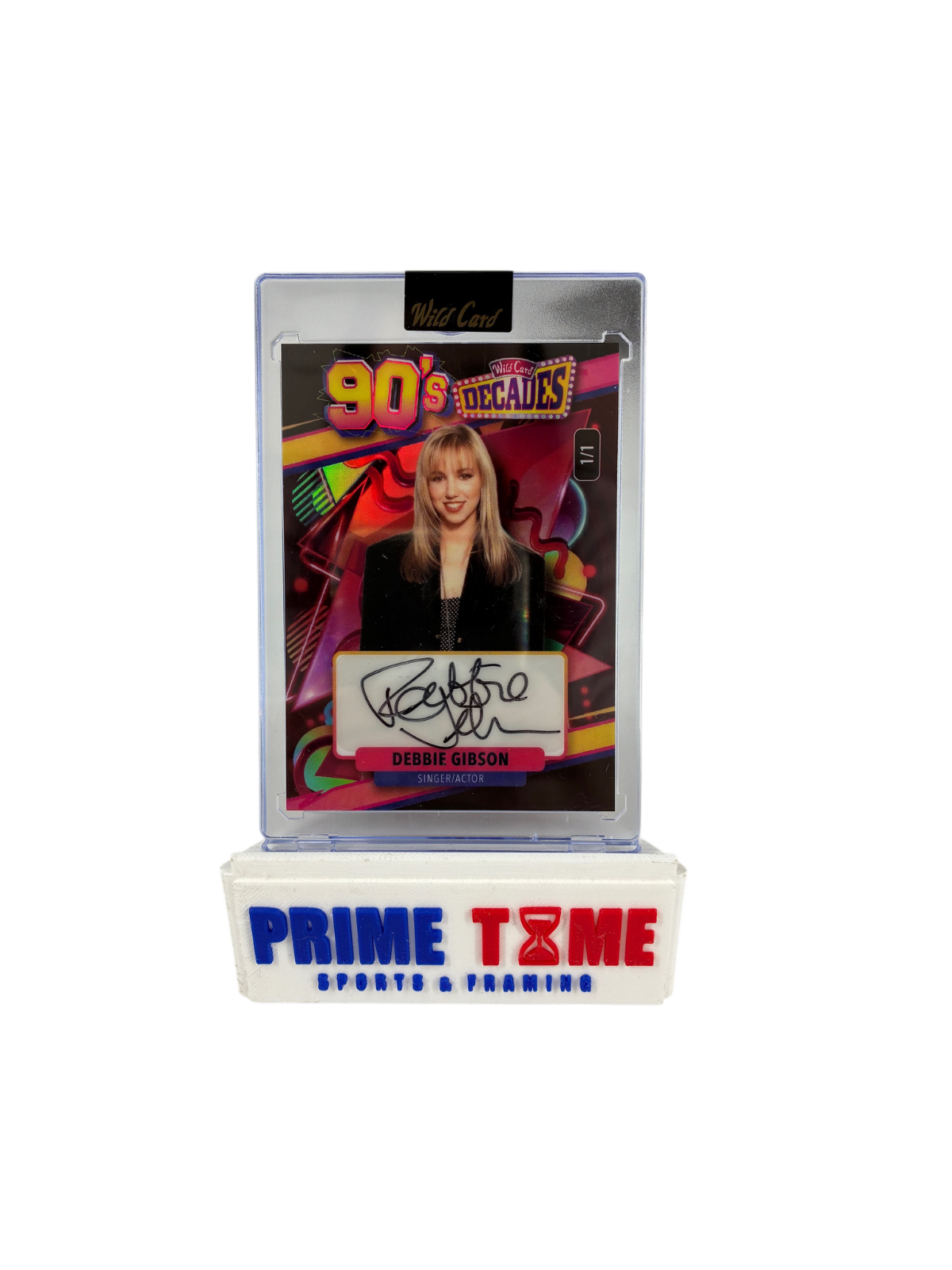 Debbie Gibson Wild Card 90’s Decades Auto 1/1