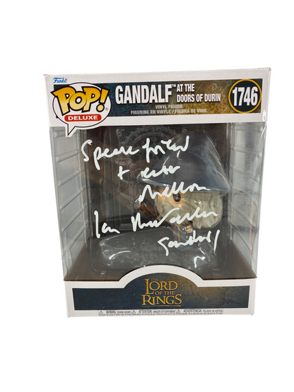 Ian McKellen Signed Autographed Inscribed Gandalf at the Doors of Durin Radtke