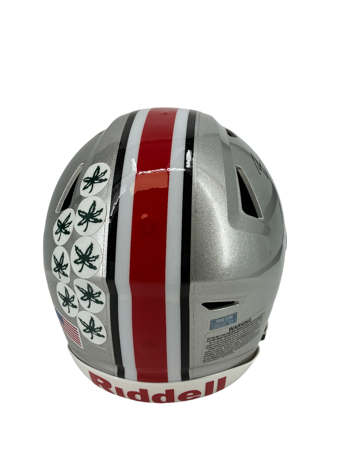Bo Jackson Signed Autographed Buckeyes FS Speed Flex Helmet Prime Time Witness