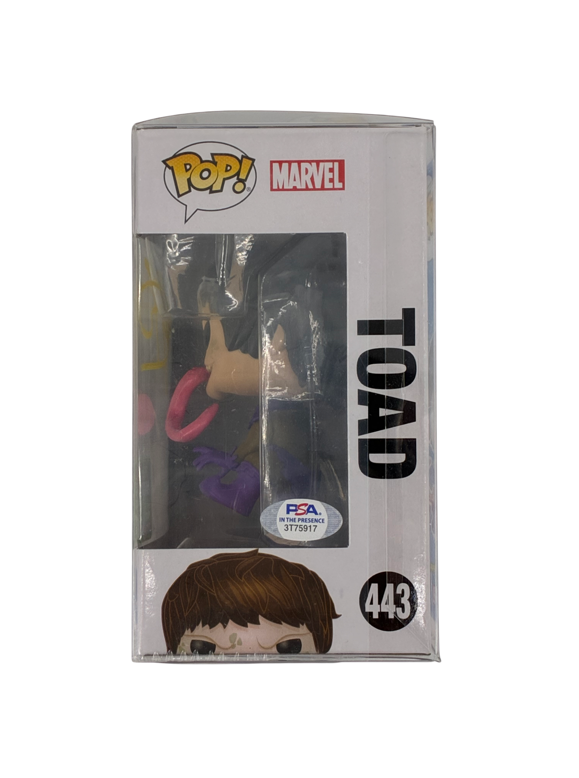 Ray Park Signed Autographed X-men Toad Funko Pop 443 PSA COA
