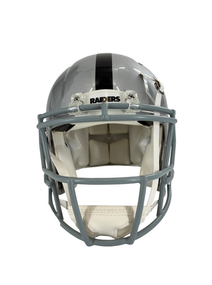 Tim Brown Signed Autographed Raiders Full Size Authentic Helmet BAS COA