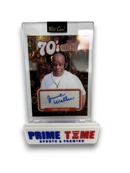 Jimmy Walker Signed Autographed 70s Decades Wild Card