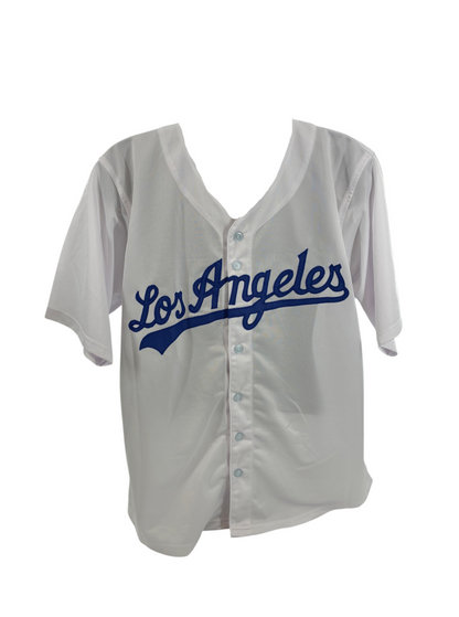 Kirk Gibson Signed Autographed Dodgers Custom Jersey SWAU COA