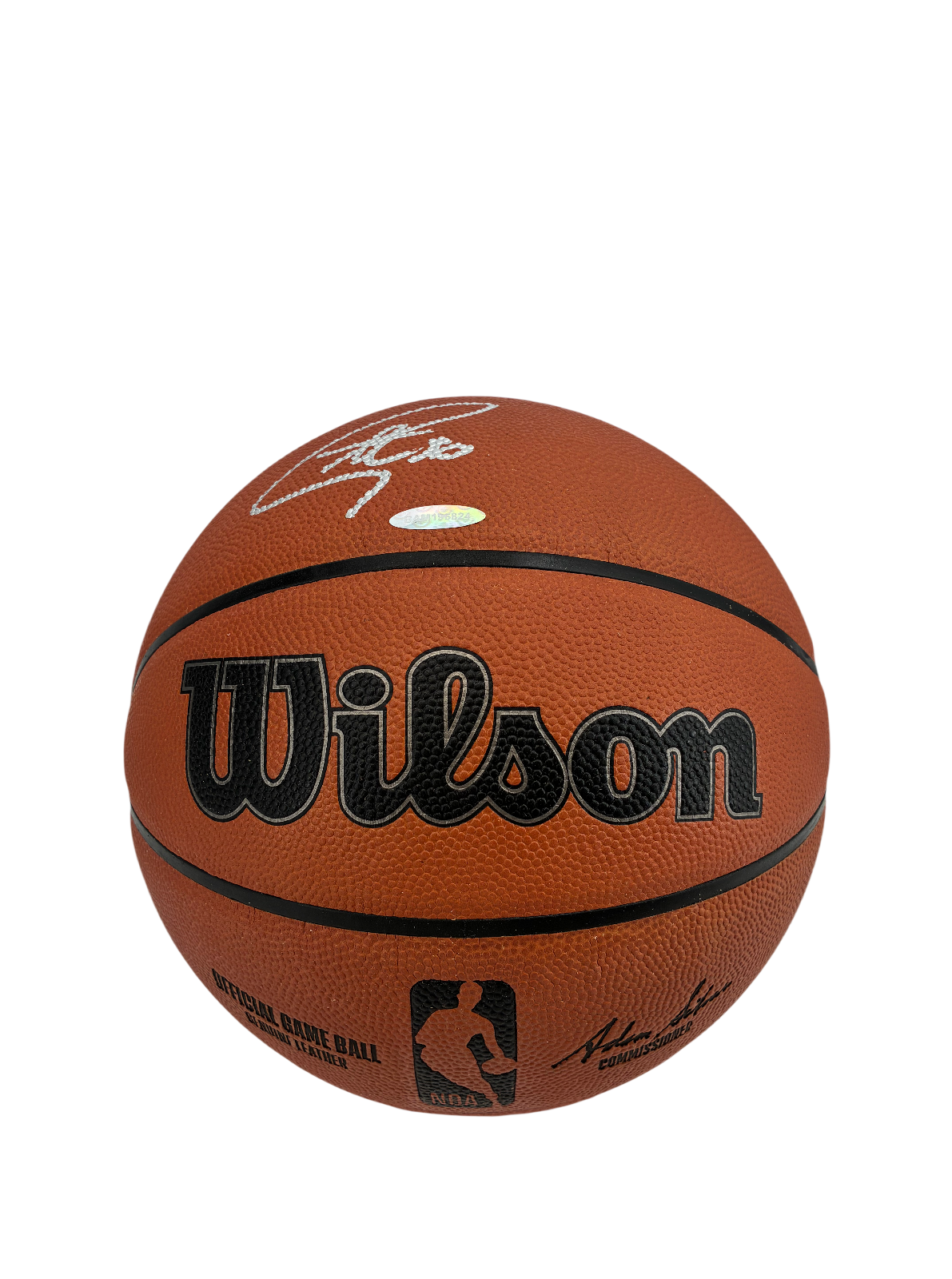 Stephen Curry Signed Autographed Warriors Official Wilson Game Ball Upper Deck