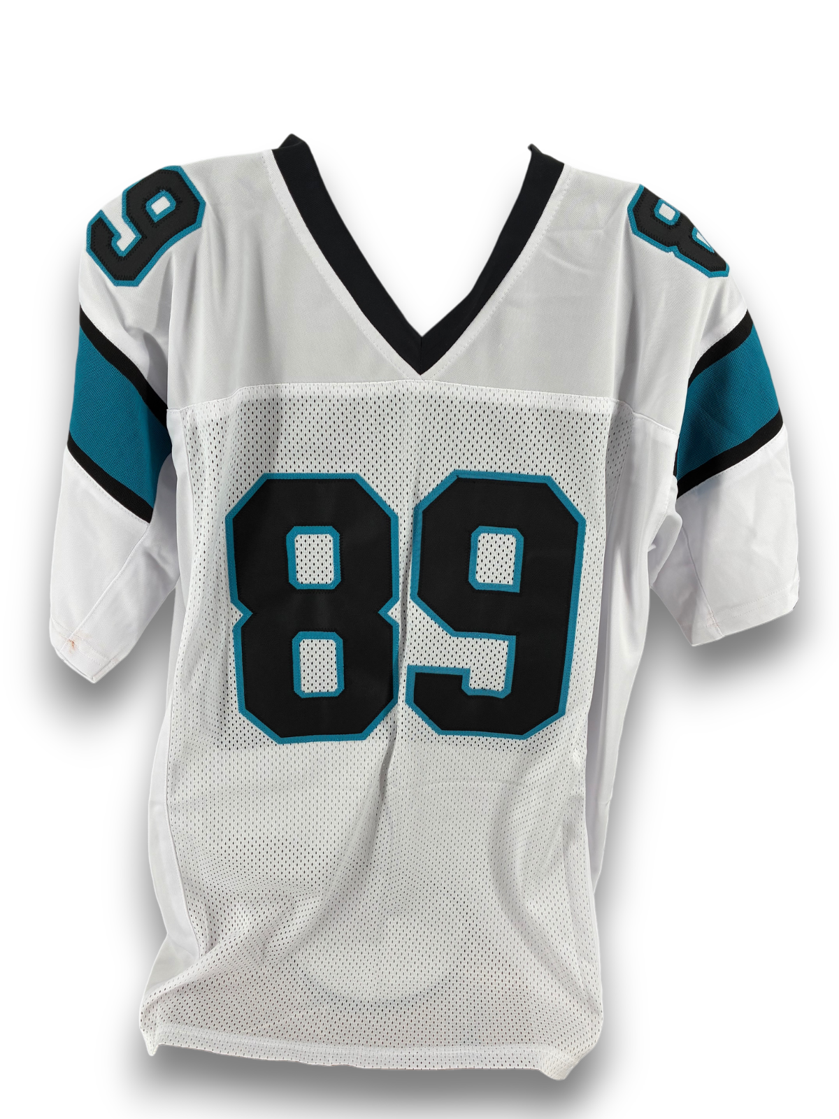 Steve Smith Sr. Signed Autographed Carolina Custom White Jersey Radtke Sports