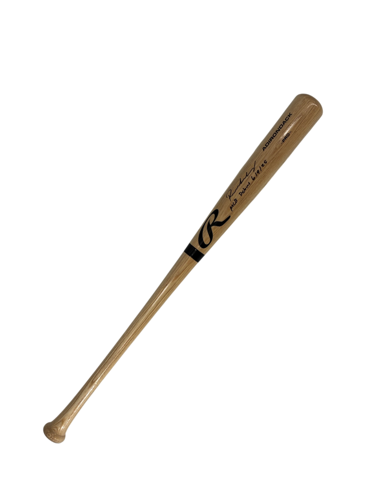 Roman Anthony Signed Autographed Inscribed "MLB DEBUT 6-9-25" Bat Fanatics COA