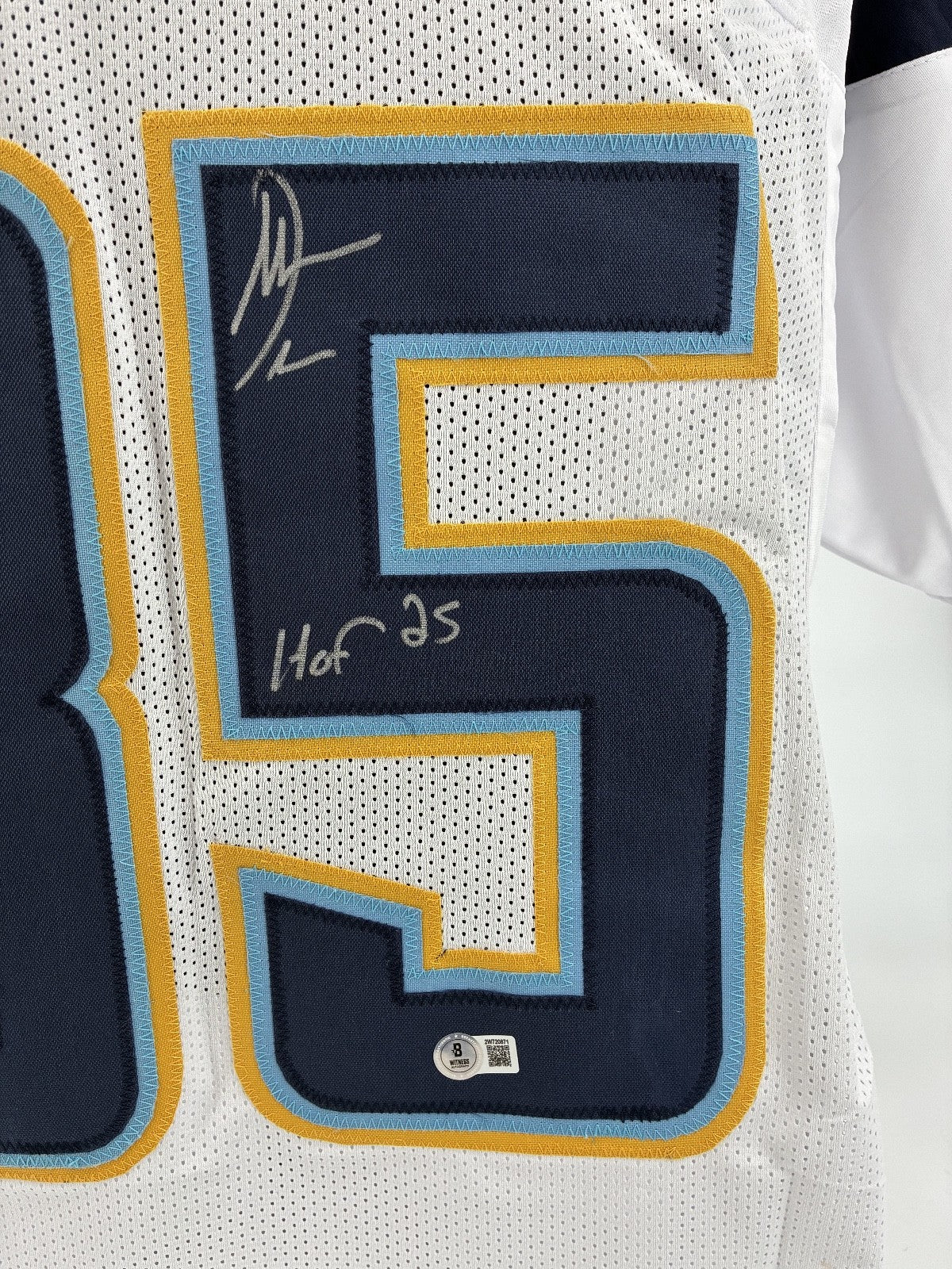 Antonio Gates Signed Los Angeles Chargers Jersey – Beckett Authenticated – Auto!