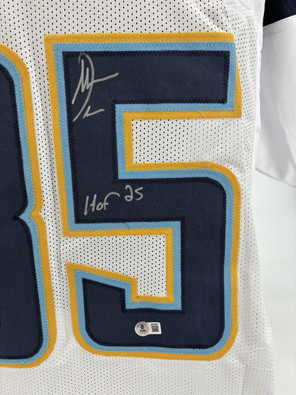 Antonio Gates Signed Los Angeles Chargers Jersey – Beckett Authenticated – Auto!