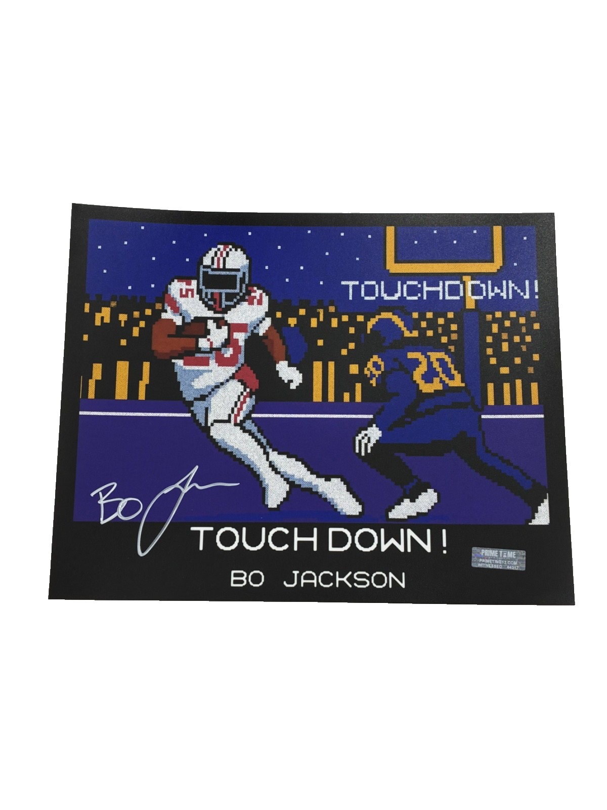 Bo Jackson Signed Autographed Buckeyes 8x10 Custom Photo Prime Time Witness