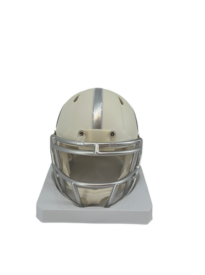 Adrian Peterson Signed Autographed Vikings White Alt Mini Helmet JSA COA