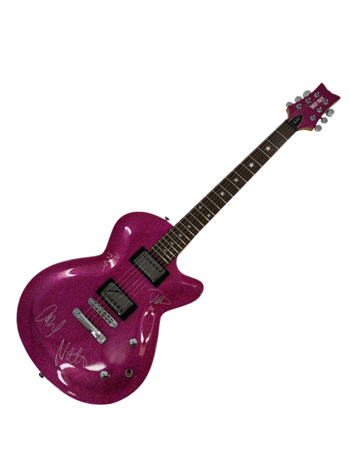 Foo Fighters Signed Autographed Guitar BAS COA
