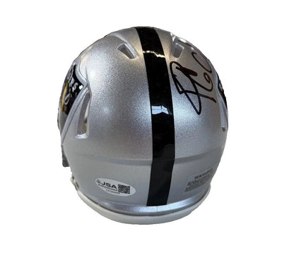 Ice Cube Signed Autographed Oakland Raiders Mini Helmet JSA COA