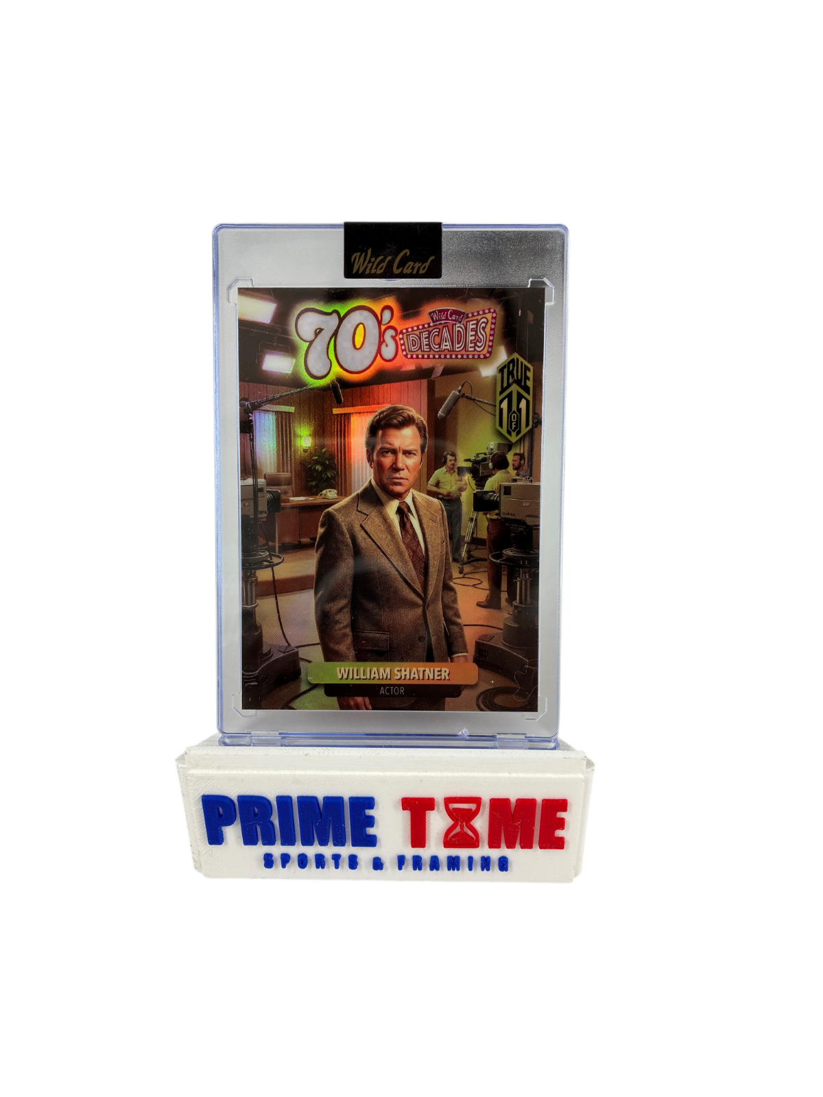 William Shatner Wild Card 70's Decades 1/1