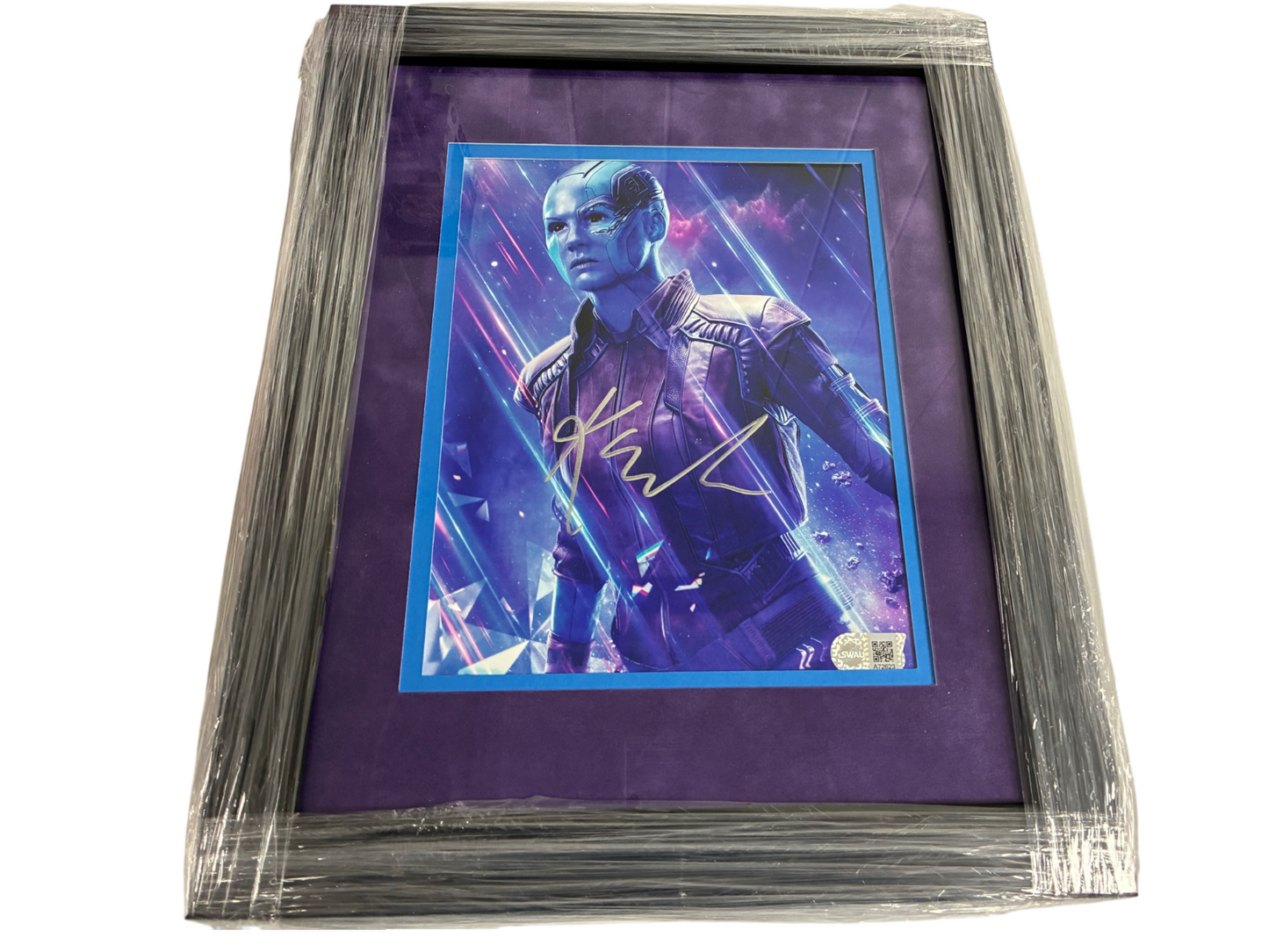 Karen Gillan Signed Autographed Guardians Custom Framed 8x10 Photo SWAU