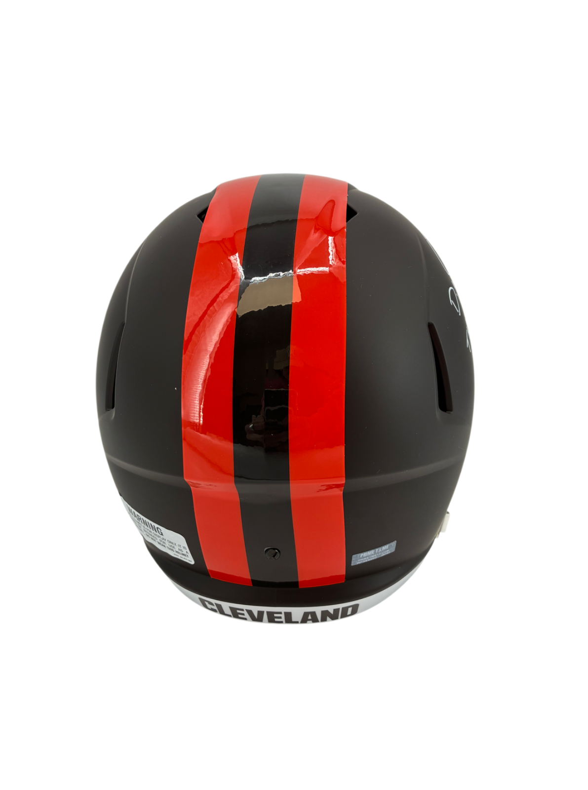 Denzel Ward Signed Autographed Inscribed Browns Replica Helmet Prime Time