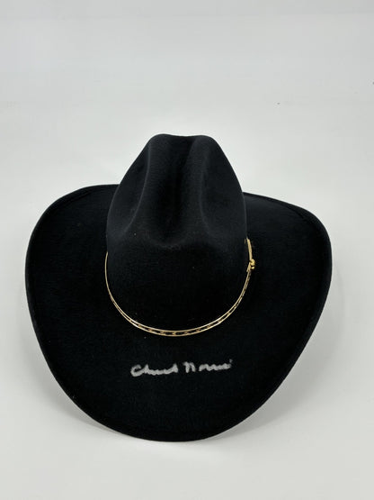 Chuck Norris Signed Autographed Cowboy Hat Radtke Sports COA