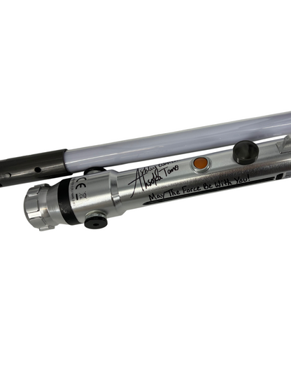 Ashley Ekstein Ahsoka Tano Signed Autographed Inscribed Lightsaber Beckett COA