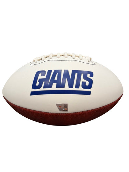 Cam Skattebo Signed Autographed Giants Logo Football Fanatics COA