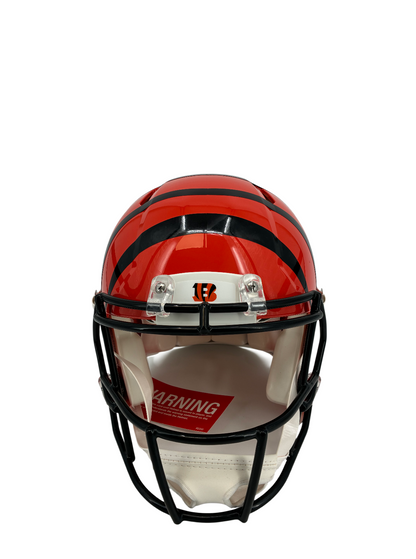 Joe Burrow Signed Autographed Bengals Riddell Helmet Fanatics Authentic