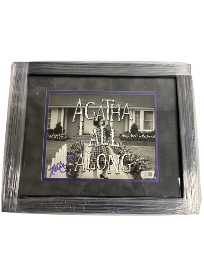 Kathryn Hahn Signed Autographed “Agatha All Along” Custom Framed 8x10 Photo SWAU