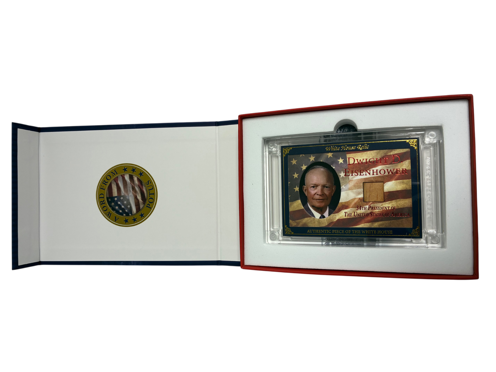 A Word From POTUS Dwight D Eisenhower White House Relic