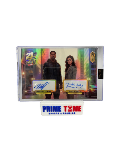 Michael B. Jordan/Hailee Steinfeld Dual Auto Wild Card 21st Century Decades 1/1