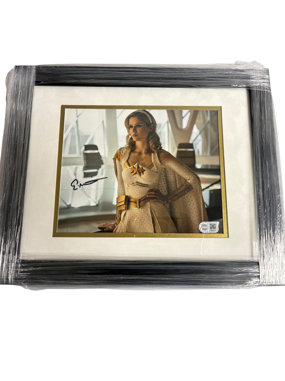 Erin Moriarty Signed Autographed The Boys Custom Framed 8x10 Photo SWAU