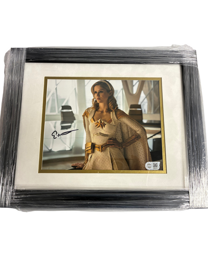 Erin Moriarty Signed Autographed The Boys Custom Framed 8x10 Photo SWAU