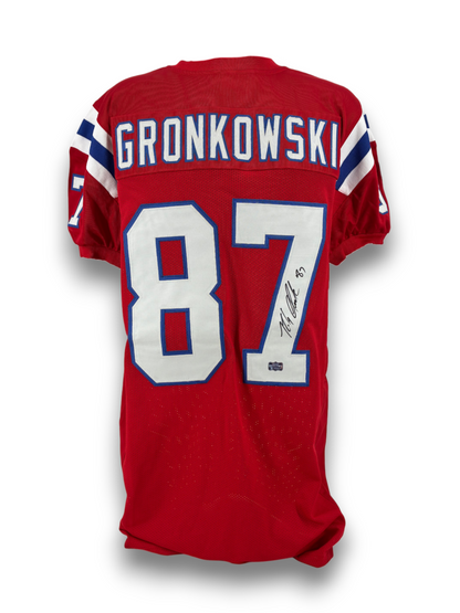 Rob Gronkowski Signed Autographed Patriots Custom Jersey Radtke Sports