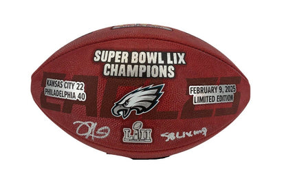 Jalen Hurts Signed Autographed Eagles Super Bowl LIX Football Fanatics Authentic