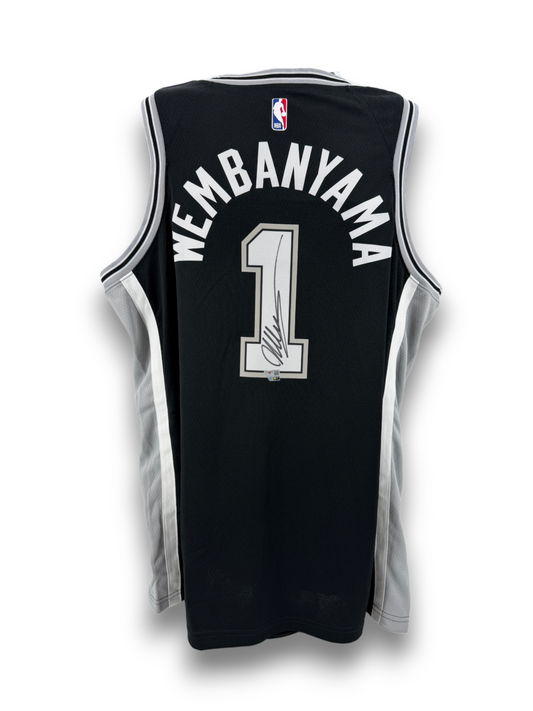 Victor Wembanyama Signed Autographed Spurs Jersey Fanatics Authentic