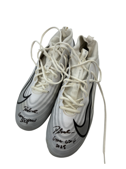 D’Andre Swift Signed Autographed Bears Game Used Nike Cleats JSA COA