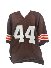 Load image into Gallery viewer, Harold Fannin Jr Signed Autographed Browns Custom Jersey Prime Time Witness