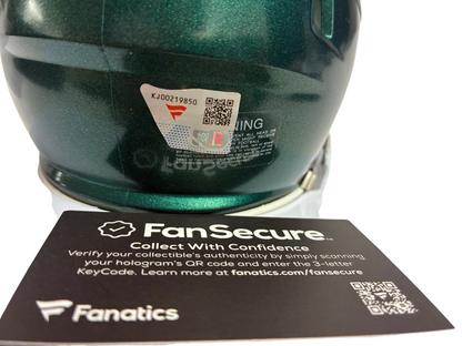Jason Kelce Signed Autographed Eagles Mini Helmet Fanatics Authentic