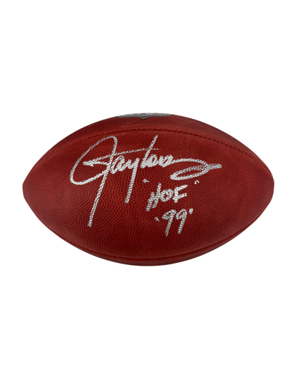 Lawrence Taylor Signed Autographed Inscribed Giants Football SWAU COA