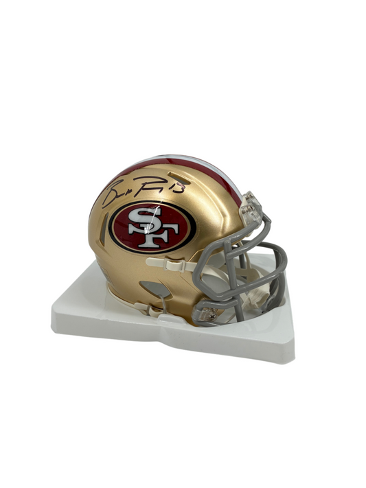 Brock Purdy Signed Autographed 49ers Mini Helmet Fanatics Authentic