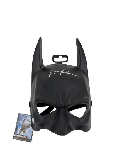 Val Kimler Signed Autographed Batman Mask JSA COA