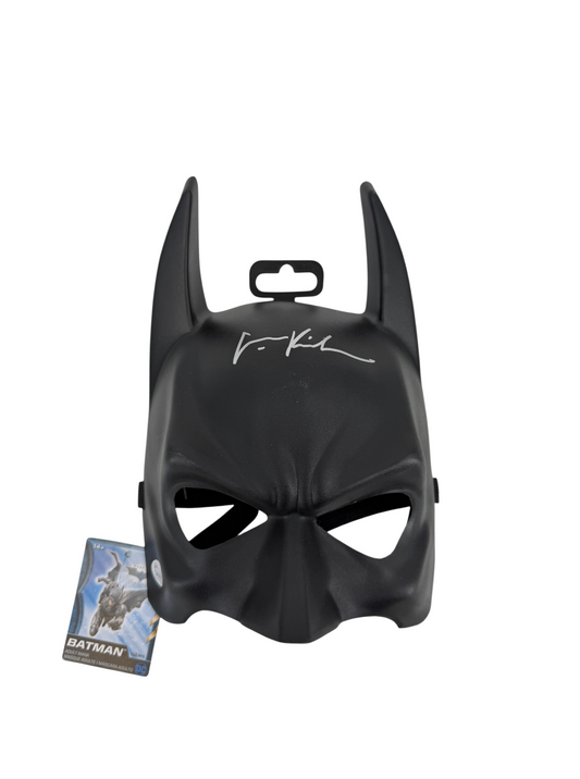 Val Kimler Signed Autographed Batman Mask JSA COA