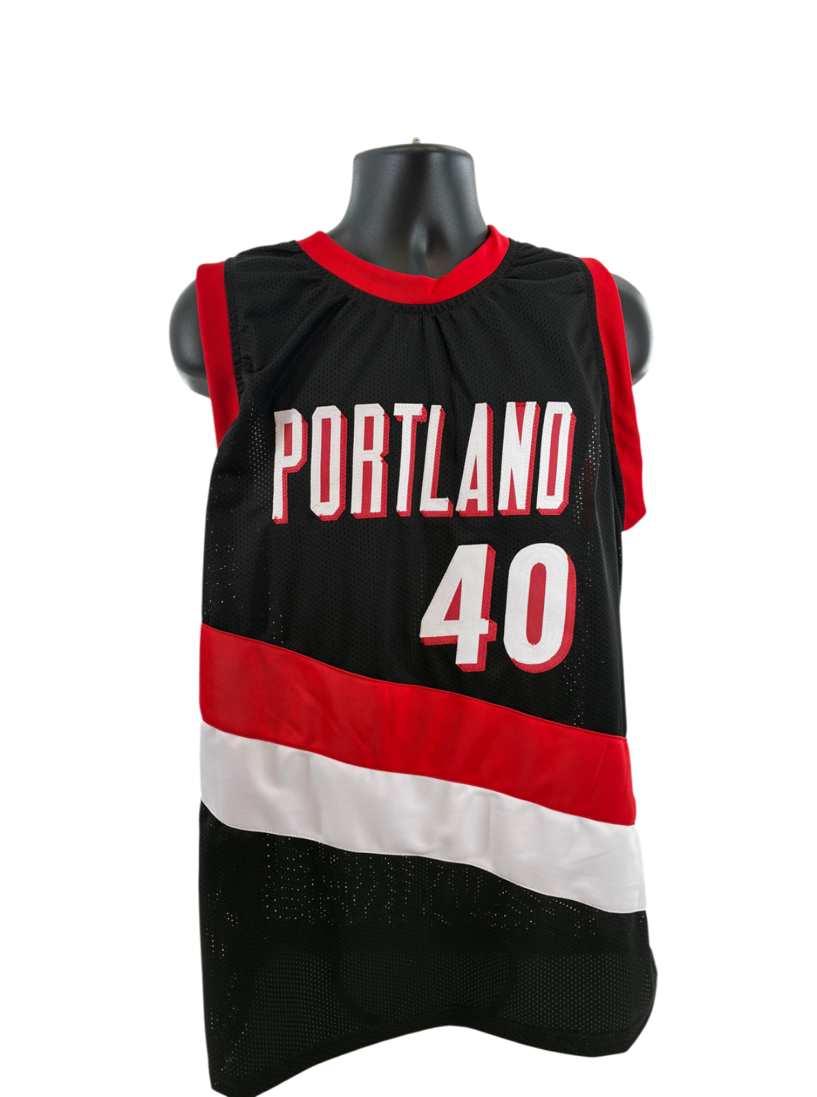 Shawn Kemp Signed Autographed Trail Blazers Custom Jersey SWAU COA