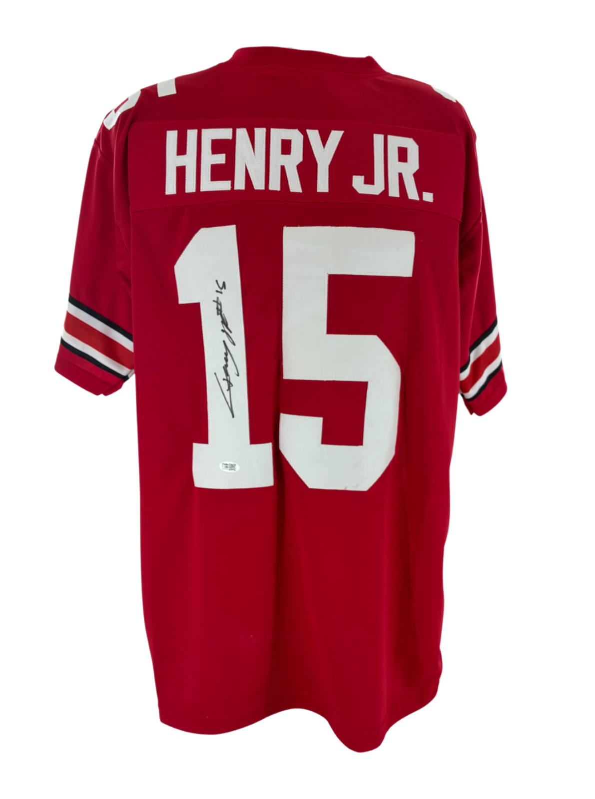 Chris Henry Jr Signed Autographed Buckeyes Custom Jersey Prime Time Witness