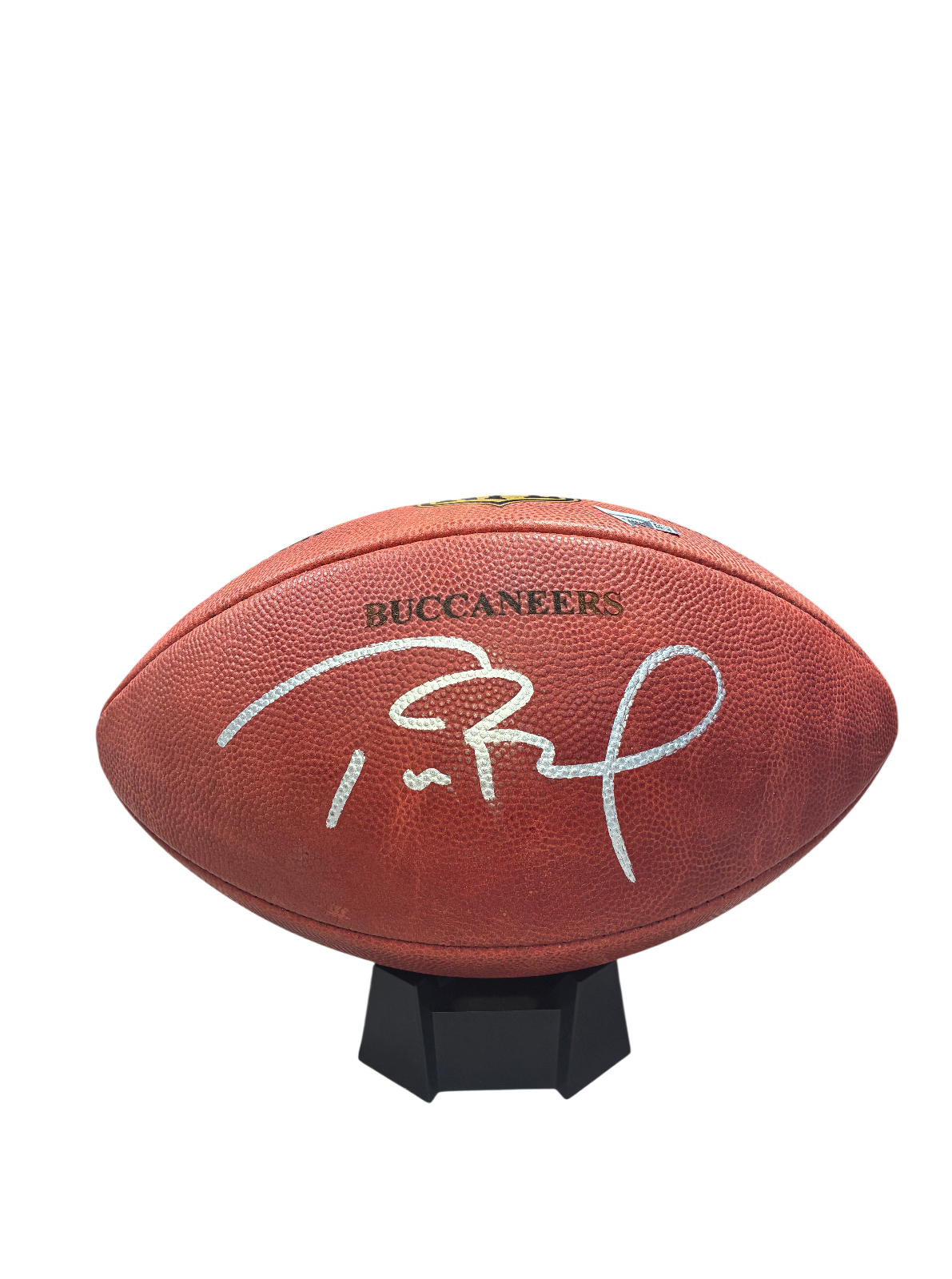 Tom Brady Buccaneers Signed NFL Wilson Duke Pro Football Fanatics Authentic